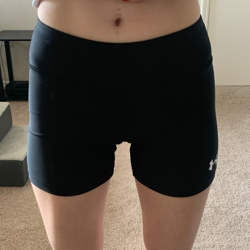 Under Armour spandex shorts
